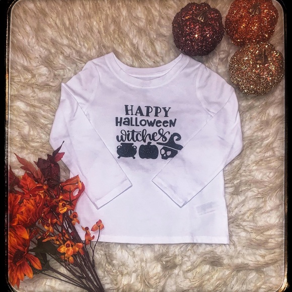 🔥2 for $20🔥HAPPY HALLOWEEN WITCHES Girls Shirt! - Picture 3 of 4